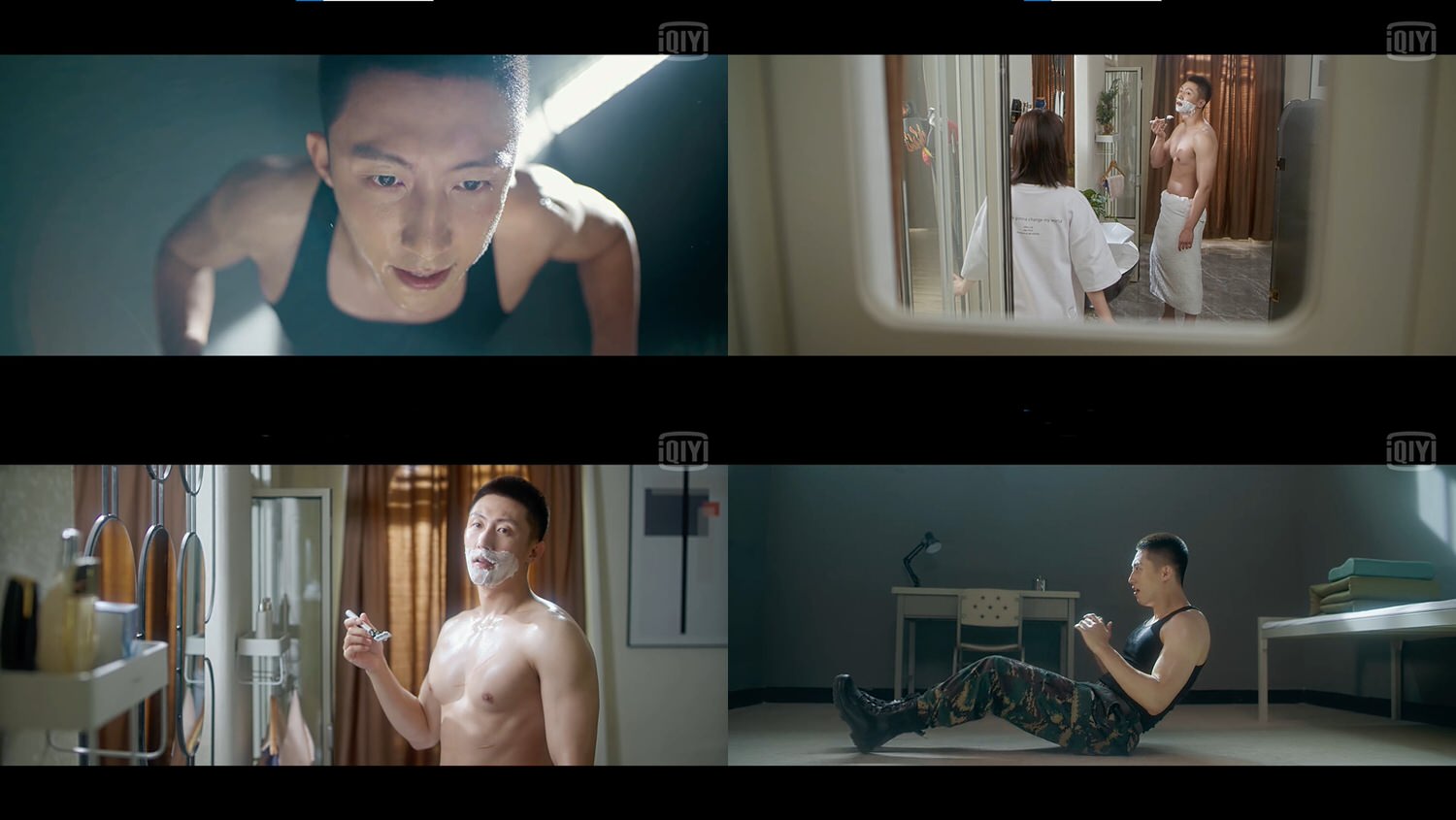 《愛上特種兵》畫面實在太養眼！黃景瑜軍裝男神威力不減，大露健碩胸肌，身材再成焦點！